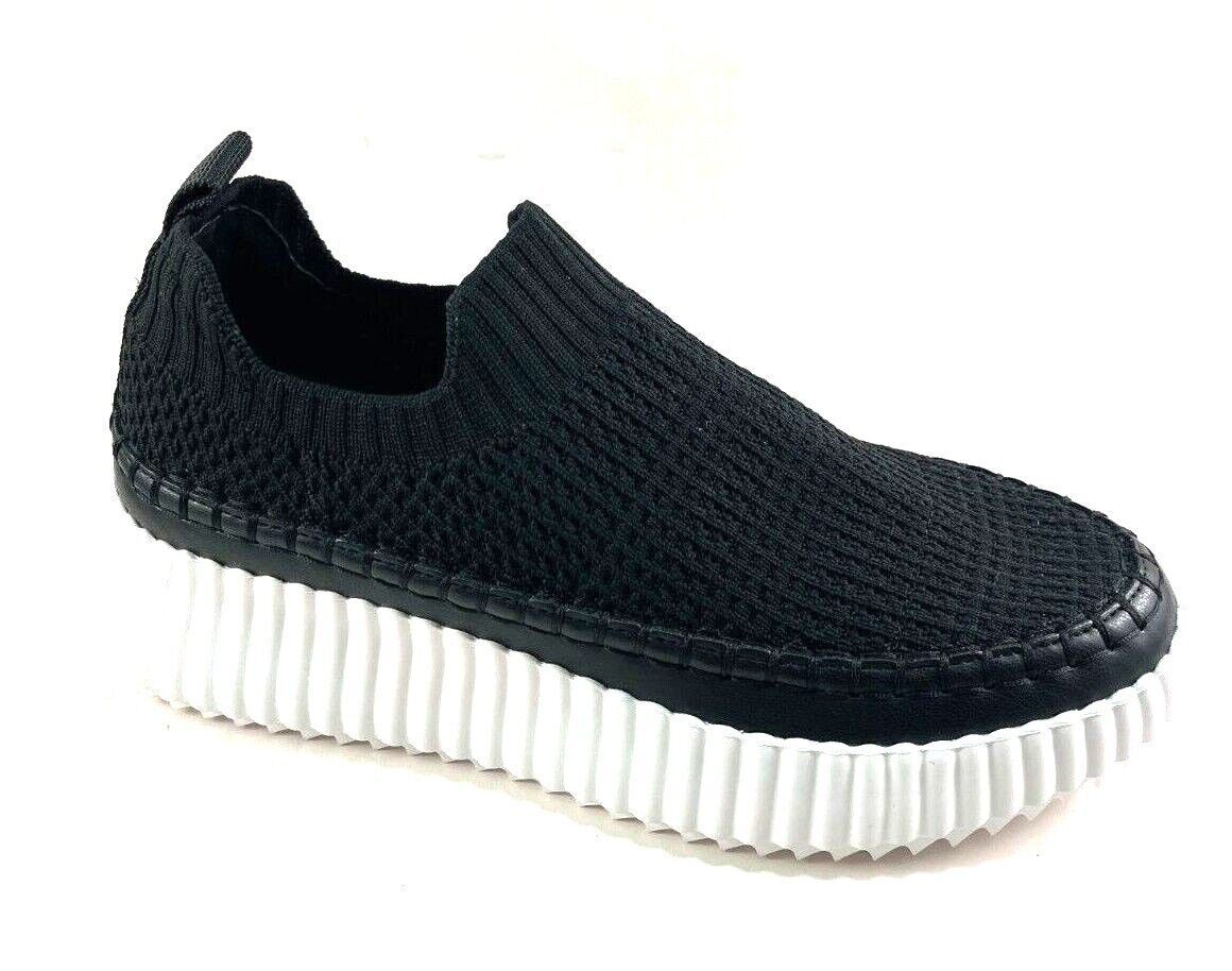 Primary image for Steve Madden Samarah Black Fashion Slip On Sneaker