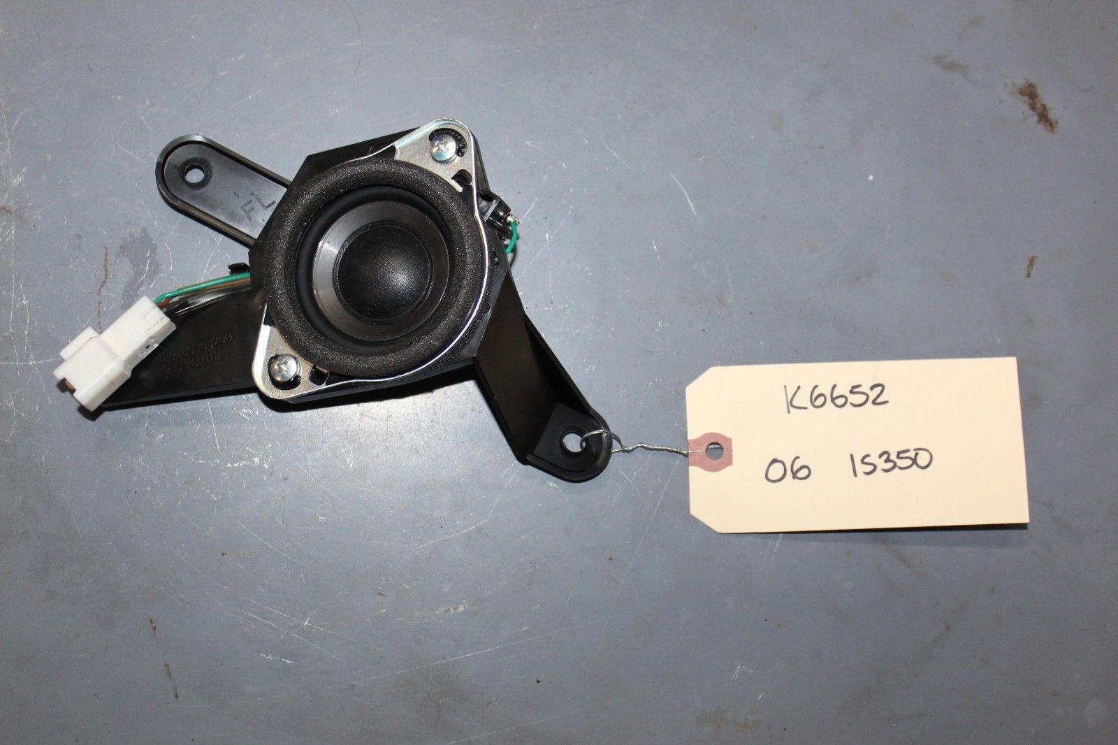 2006-2013 LEXUS IS350 FRONT LH DRIVER SIDE DOOR TWEETER SPEAKER K6652 - $38.69
