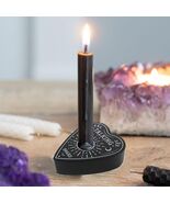 Ebros Set Of 2 Occult Ouija Spirit Board Planchette Heart Candle Stick H... - €12,87 EUR