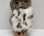 Folkmanis Mini Spotted Owl Finger Puppet Plush Stuffed Animal Baby - $11.57
