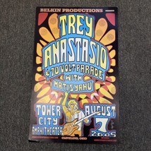 TREY ANASTASIO Tower City Amphitheater - Cleveland, Ohio 2005 Poster 18.... - $12.96