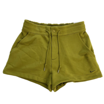 Nike Women Sportswear Modern Fleece Terry Shorts Athleisure Green Medium DV7914 - £21.14 GBP