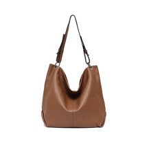 SC Large Casual Leather Shoulder Bag Women  Real Cowhide Handbags Female Daily C - £99.84 GBP