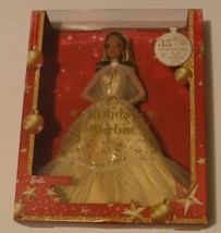 Barbie 13&quot; Signature 2023 Holiday Collector Doll Golden Gown, Light Brown Hair! - £29.96 GBP