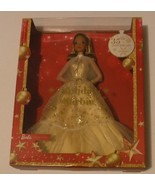 Barbie 13&quot; Signature 2023 Holiday Collector Doll Golden Gown, Light Brow... - £29.23 GBP