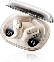 Open Ear Headphones Earbuds Wireless - 5.4 Bluetooth Ear Buds With Led D... - $44.95