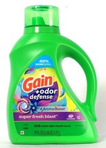 1 Bottle Gain 70 Oz Odor Defense Aroma Boost Super Fresh Blast 45 Lds De... - £24.37 GBP