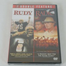 Double Feature Rudy 1993 Radio 2003 DVD 2006 Sean Astin Cuba Gooding Jr Football - £4.75 GBP