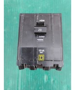 Square D QOB320 20 Amp 3 Pole 240V  10kA  Bolt On Circuit Breaker - $24.75