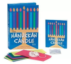 The Hanukkah Candle Kit by Abramson, Jordan and Book NIB - $11.00