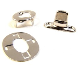 Turn Button, Twist Lock Fastener w/ Eyelet &amp; Clinch Plate - $169.42 MXN+