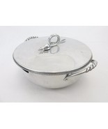 Buenilum Vintage Hand Forged Hammered Aluminum Casserole/Serving Dish w/... - $365.97 MXN