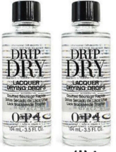 2 PACK OPI - Drip Dry Lacquer Drying Drops 3.5oz/104ml X 2 Pack SEALED - $43.69