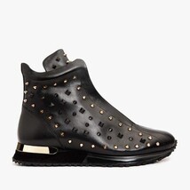The Infanta High-Top Black Spike Leather Men Sneaker Limited Edition image 5