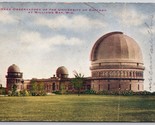 Yerkes Observatory Williams Bay WI Wisconsin 1910s DB Postcard A13 - £3.11 GBP