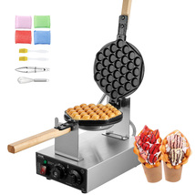 VEVOR Commercial Bubble Waffle Maker, 1400W Egg Pancake Baker Machine, N... - €56,56 EUR