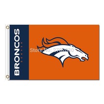 Denver Broncos Flag 3x5ft Banner Polyester American Football broncos017 - £12.78 GBP