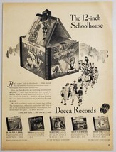 1946 Print Ad Decca Records for Kids Alice in Wonderland,Cinderella,Pied Piper - £13.47 GBP