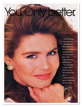 Clairol Nice &#39;n Easy Haircolor Pretty Brunette Vintage 1990 Print Magazi... - £7.60 GBP