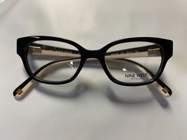 Nine West NW5108 001 49-17-135 Black Full Rim Plastic Eyeglasses Frame - $28.71