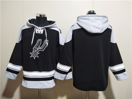 Men&#39;s San Antonio Spurs Blank Black Ageless Must-Have Lace-Up Pullover H... - $1,425.21 MXN