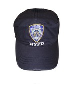 NYPD Baseball Hat Distressed 2016 Style New York City Police Mens Adult ... - £12.55 GBP