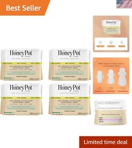 Organic Cotton Incontinence Pads for Women - 80ct Heavy Absorbency Prote... - $700.57 MXN