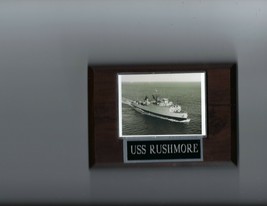 USS RUSHMORE PLAQUE LSD-14 NAVY US USA MILITARY DOCK LANDING SHIP - £3.10 GBP