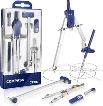 Compass for Geometry Large, Professional Drawing Compass Metal Drafting ... - £23.05 GBP