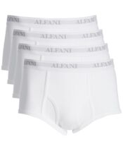 Alfani Men's 5-Pk. Combed Cotton Classic Briefs Tagless in Bright White-... - $19.99