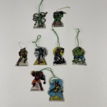 Shrinky Dinks Marvel Lot Christmas Ornaments by Colorforms Vintage 1983 80s Toys - £21.66 GBP