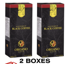 2 Boxes Organo Gold Black Coffee - £35.40 GBP