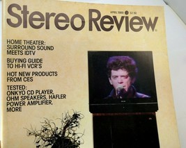 Stereo Review Magazine April 1989 Home Theater Surround sound Hi-Fi new ... - $26.15