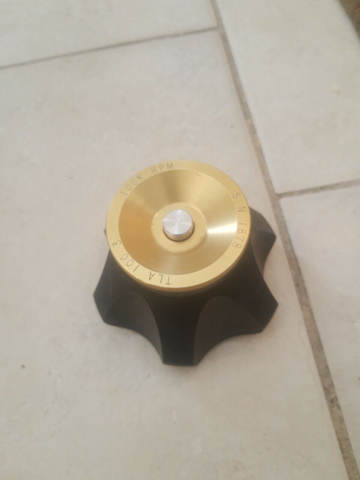 Beckman Ultra-Centrifuge Fixed Angle Rotor Head Titanium 100K RPM # TLA ... - $1,716.94