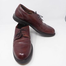 Johnston &amp; Murphy Brown Lace Up Italian Leather Shoes 20-2032 Size 12 M ... - $29.65