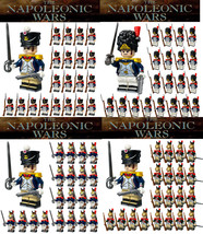 Napoleonic Total War 5 Countries Infantry Collection 84PCS Minifigures Lot - £24.61 GBP+