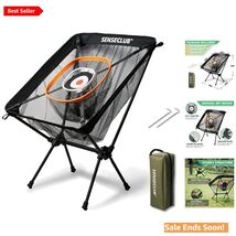 Easy Setup Golf Chipping Net with Mat &amp; Balls - Perfect for Home Practice - $83.11