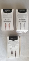 Lot of 3 Amazon Basics USB-C to IPhone Cable For iPhone &amp; iPad - 6 Ft/1.8m - $318.30 MXN