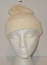 No Boundaries Women's Beanie Ski Winter Warm Cap Hat OSFM White - $9.85