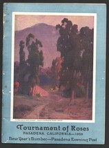 Tournament of Roses Parade Program 1929-Pasadena CA-Photos &amp; info about float... - £108.16 GBP