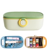 Sewing Kit Box, Sewing Kit For Adults Basic Needle And Thread Kit, Porta... - £11.94 GBP