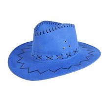 George Jimmy Men/ Women Costume Hats Cowboy Hat Party Hat -Blue - £21.01 GBP