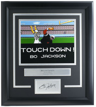 Bo Jackson Framed Raiders Tecmo Bowl 8x10 Photo w/ Laser Signature - £68.68 GBP