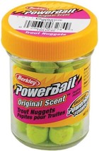 Berkley PowerBait Power Nuggets Fishing Dough Bait, Chartreuse - $12.68