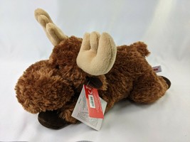 Aurora Moose Plush 13 Inch Brown Stuffed Animal Toy - £10.27 GBP