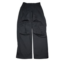 Ll B EAN Pants Womens 8 M/T Black Nylon Pockets Medium Tall Adjust Lightweight - $28.59