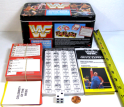 Cardinal #22600 WWF Wrestling Trivia Game in Tin 1998 800 Question Scratched SG2 - £77.36 GBP
