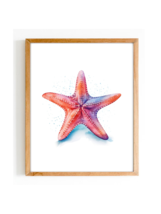 Watercolor Starfish Art Home Decor Starfish Wallart - Digital Download - £0.95 GBP