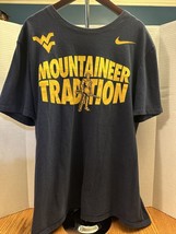 Nike West Virginia Mountaineers T Shirt Large - £9.44 GBP
