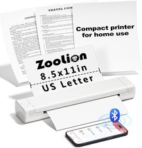 Zoolion M08F Portable Thermal Printer For Travel And Home Office - Wirel... - $64.99